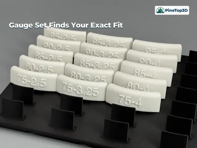 Gauge set finds your exact fit