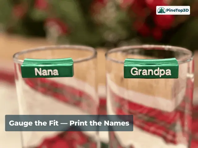 Gauge the fit, print the names (animated)