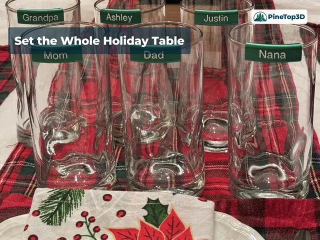 Set the whole holiday table