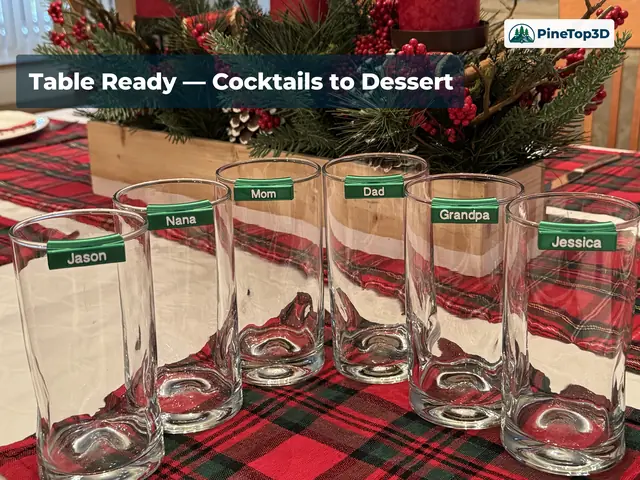 Table-ready, cocktails to dessert