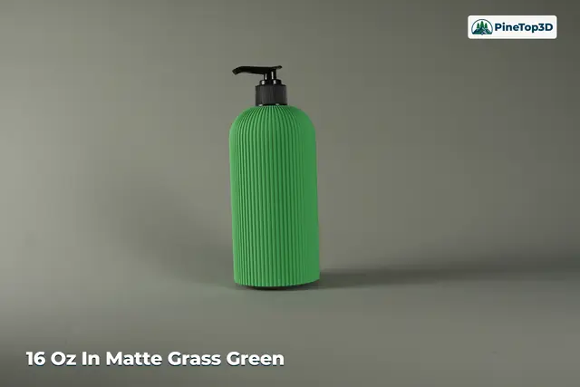 16 oz cover in Matte Grass Green