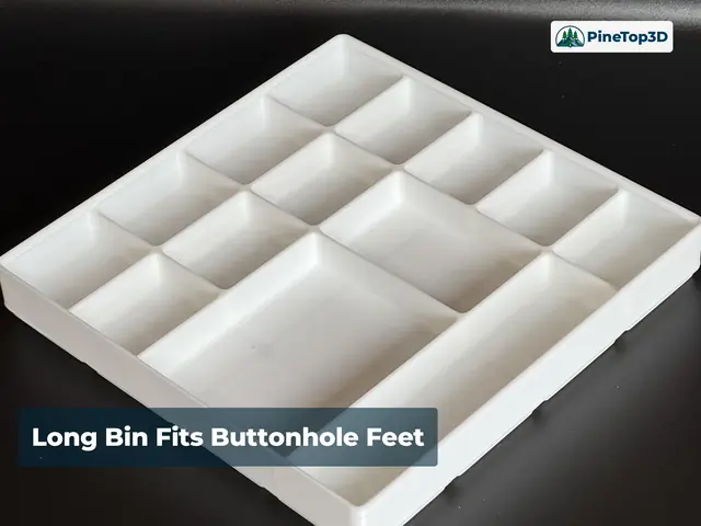Long bin fits buttonhole feet