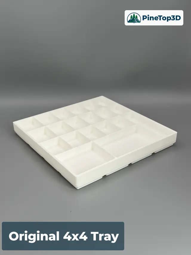 Original 4x4 tray, portrait view