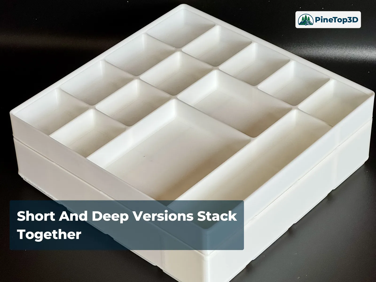 The short 2u and deep 5u versions stacked together as one unit