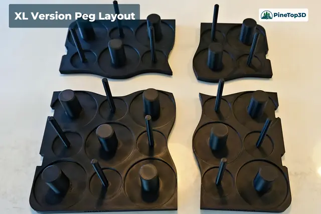 XL version peg layout